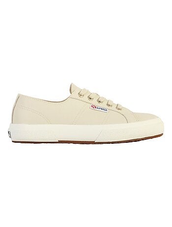 Basket Basse Cuir Superga Nappa