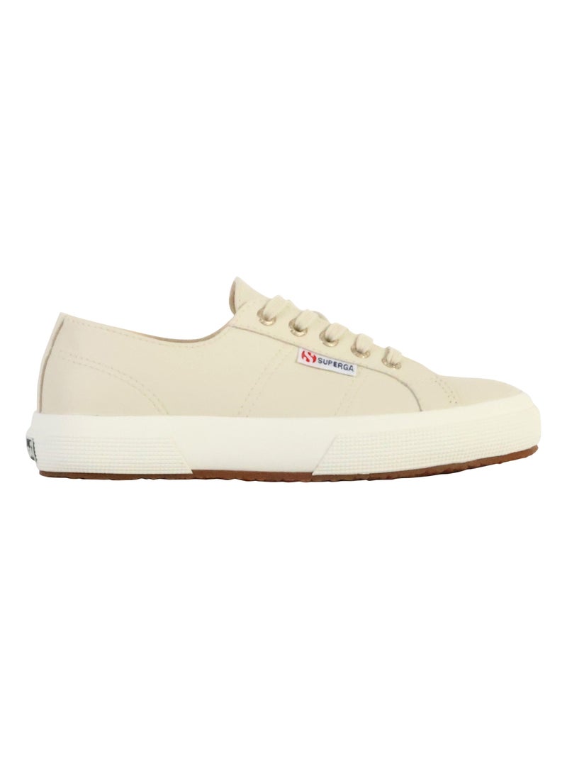 Basket Basse Cuir Superga Nappa Beige clair - Kiabi