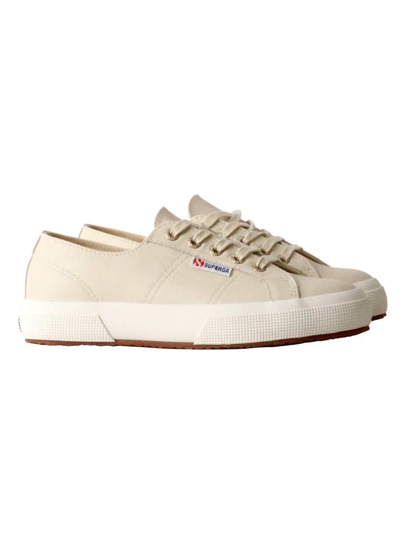 Basket Basse Cuir Superga Nappa Beige clair - Kiabi