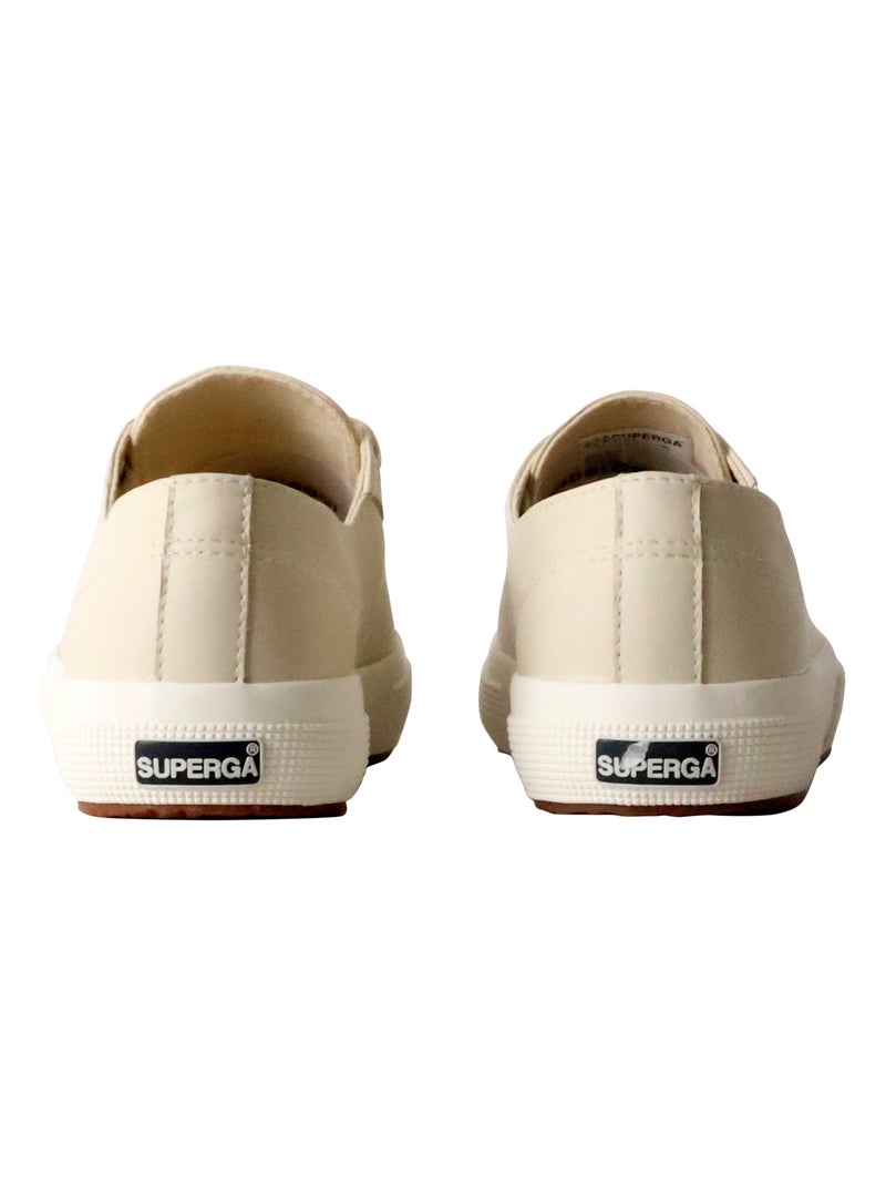 Basket Basse Cuir Superga Nappa Beige clair - Kiabi