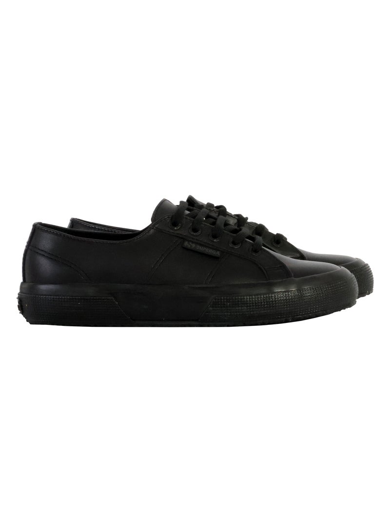 Basket Basse Cuir Superga Nappa Noir - Kiabi