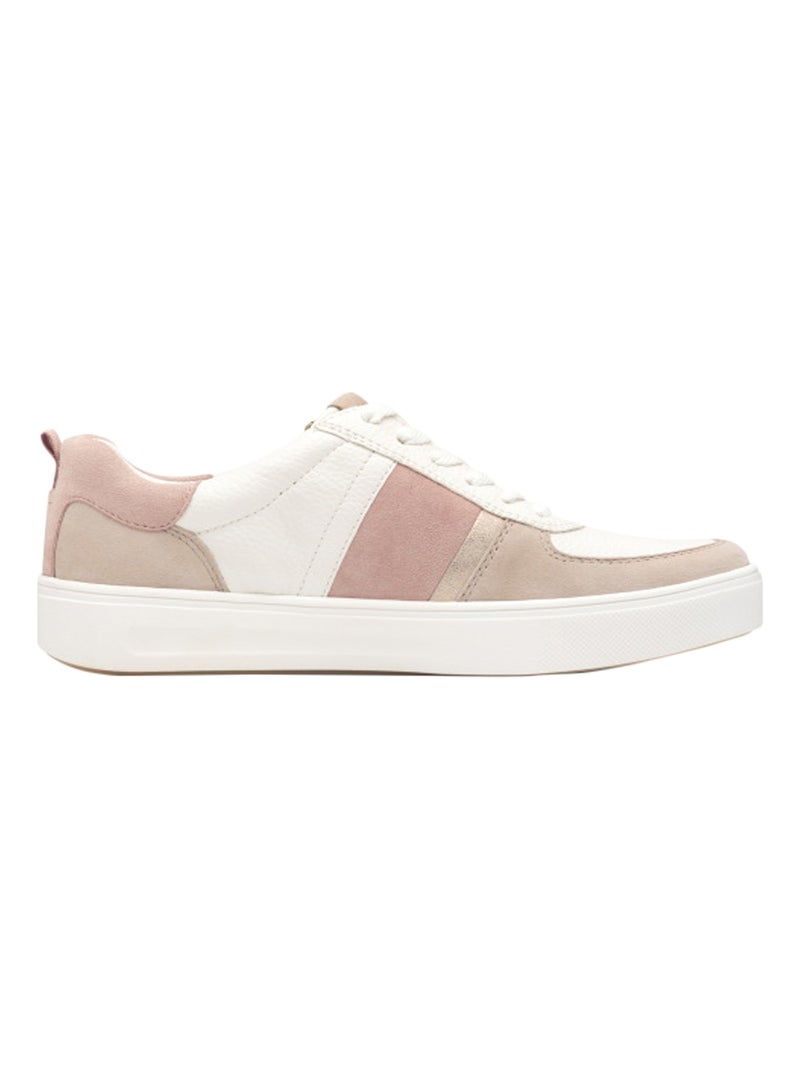 Basket Basse Cuir Tamaris Beige - Kiabi