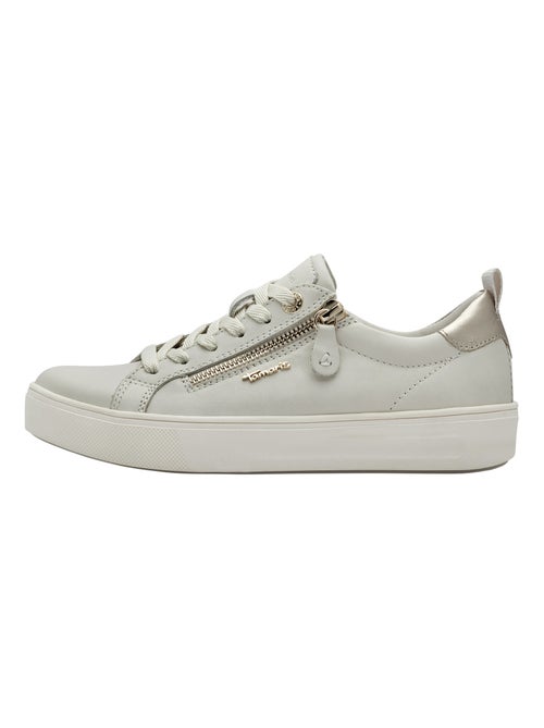 Basket Basse Cuir Tamaris - Kiabi