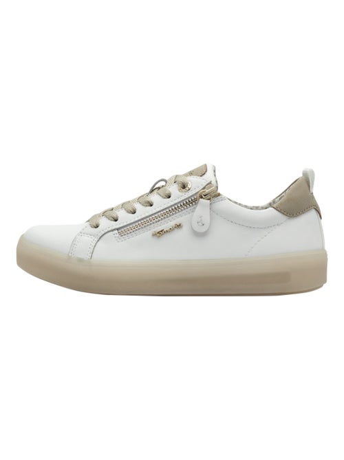 Basket Basse Cuir Tamaris - Kiabi