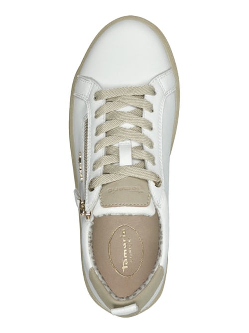 Basket Basse Cuir Tamaris - Kiabi