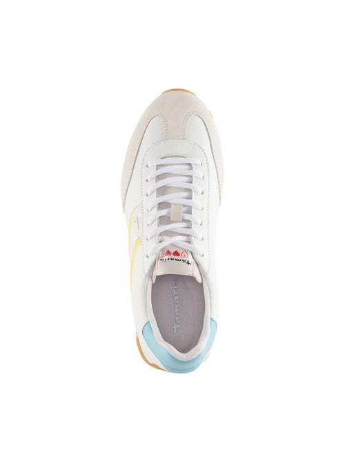 Basket Basse Cuir Tamaris - Kiabi