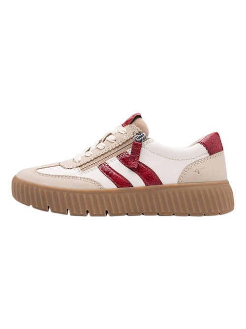 Basket Basse Cuir Tamaris Comfort - Kiabi