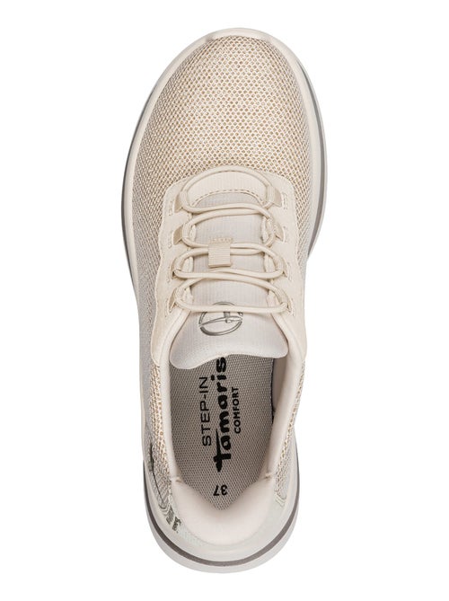 Basket Basse Cuir Tamaris Comfort - Kiabi