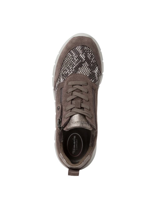 Basket Basse Cuir Tamaris Comfort - Kiabi