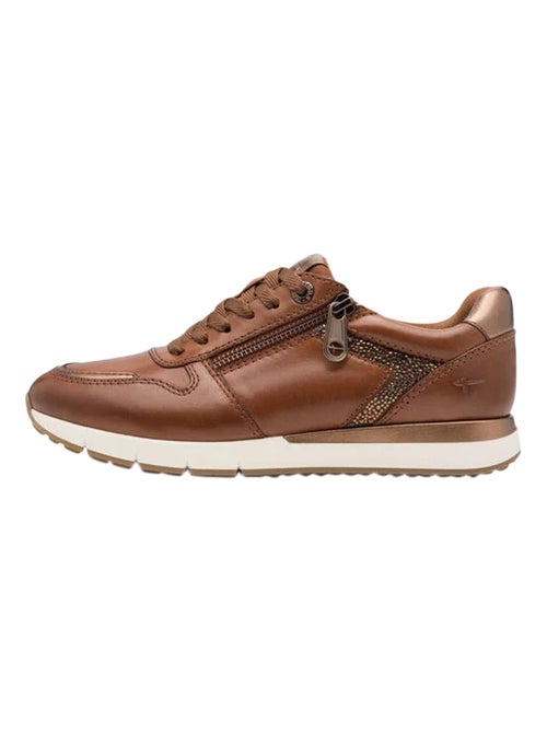 Basket Basse Cuir Tamaris Comfort - Kiabi