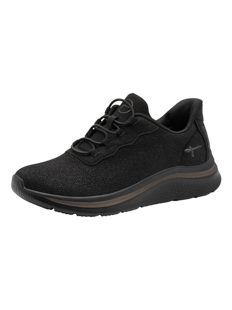 Basket Basse Cuir Tamaris Comfort Noir - Kiabi