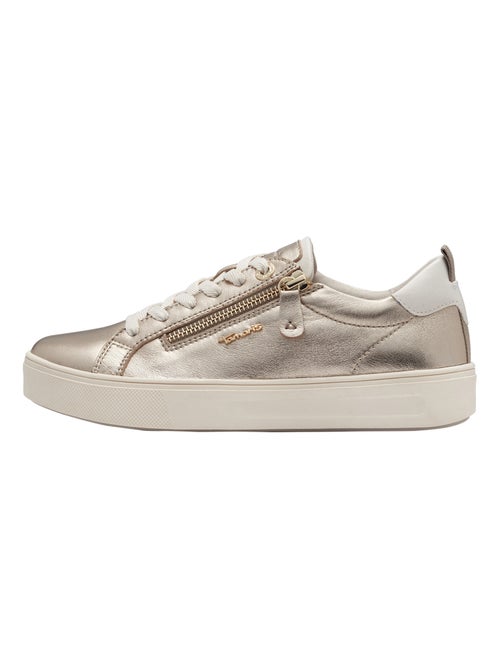 Basket Basse Cuir Tamaris - Kiabi