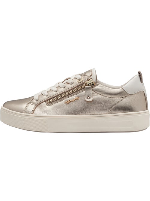 Basket Basse Cuir Tamaris - Kiabi