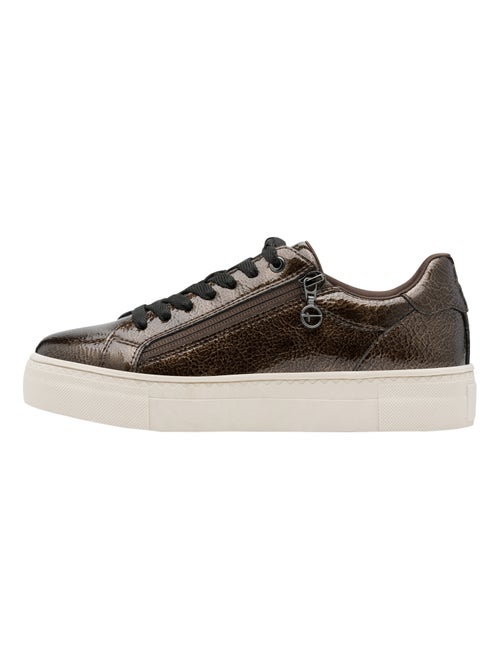 Basket Basse Cuir Tamaris - Kiabi