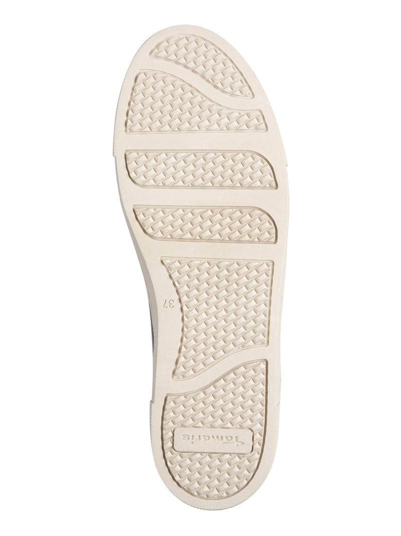 Basket Basse Cuir Tamaris Marron - Kiabi