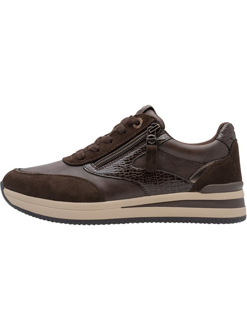 Basket basse cuir tamaris - Kiabi Basket basse cuir tamaris - Kiabi