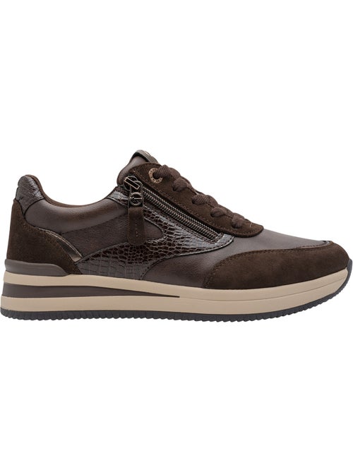 Basket basse cuir tamaris - Kiabi Basket basse cuir tamaris - Kiabi