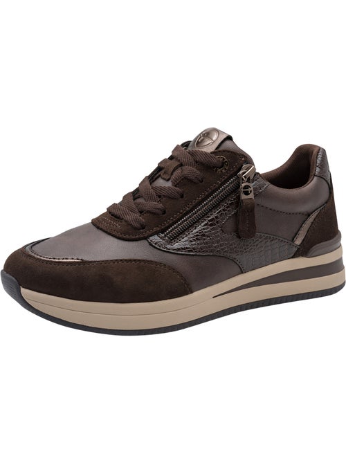 Basket basse cuir tamaris - Kiabi Basket basse cuir tamaris - Kiabi