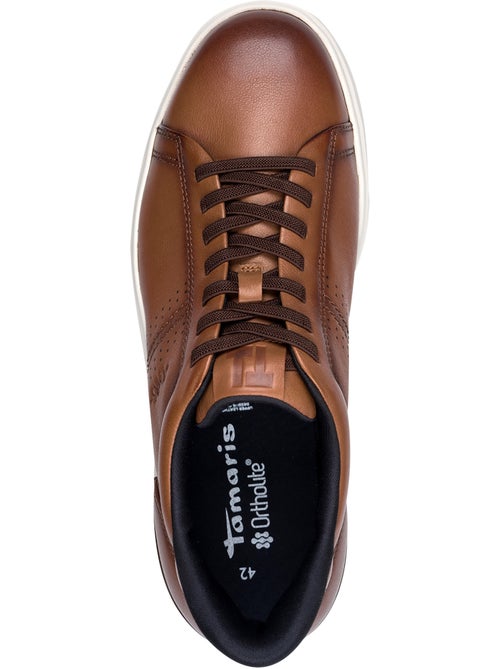 Basket Basse Cuir Tamaris - Kiabi