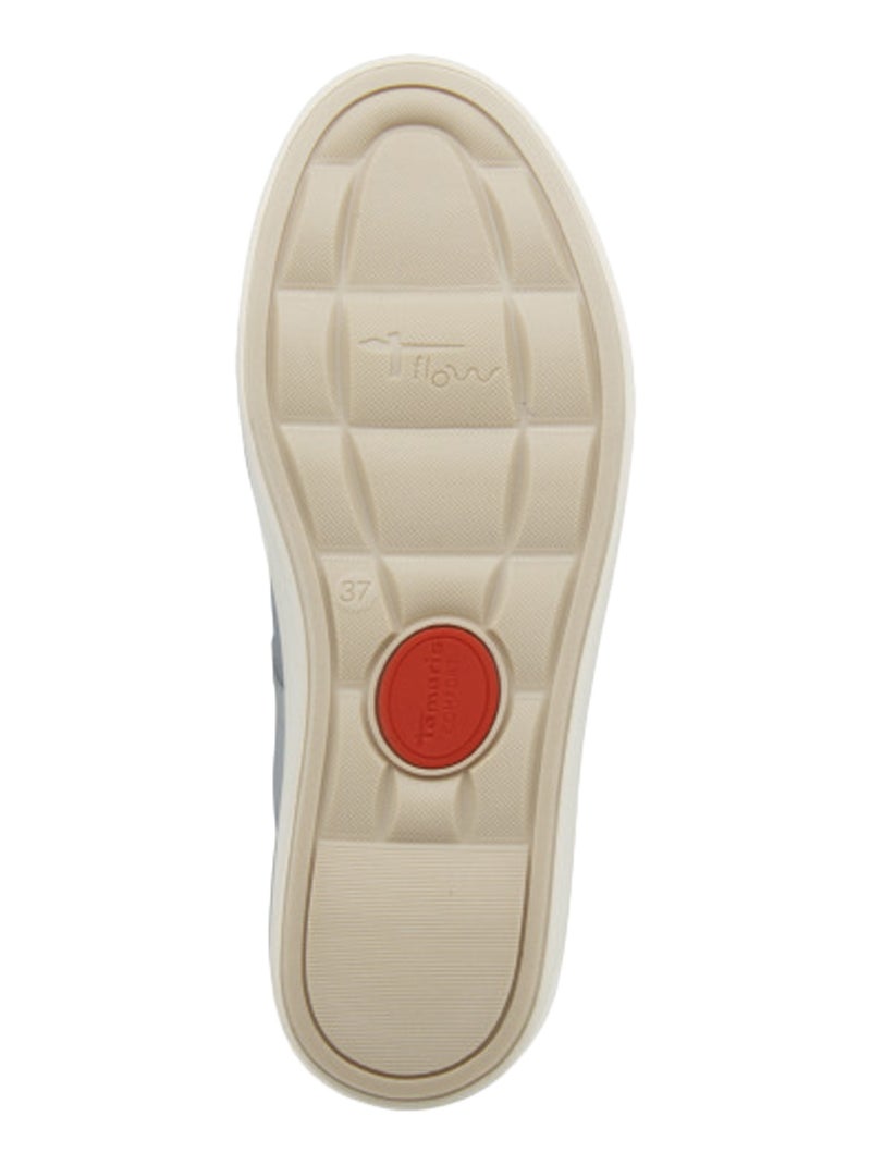 Basket Basse Cuir Tamaris Multicolore - Kiabi
