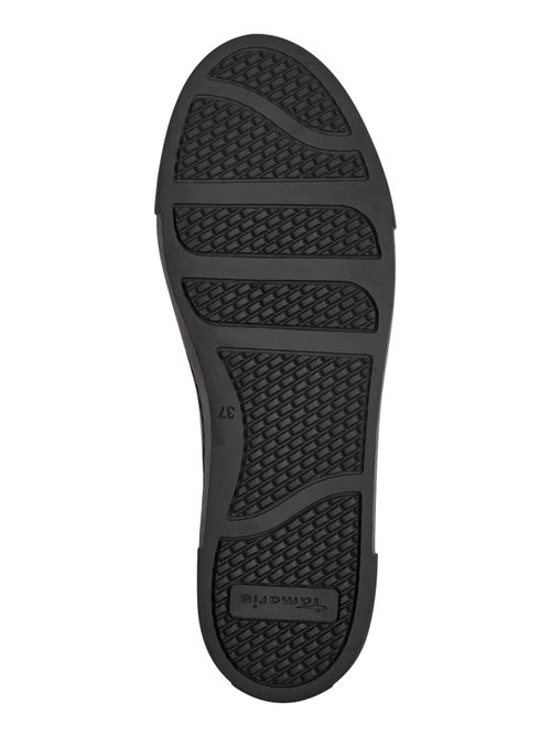 Basket Basse Cuir Tamaris - Kiabi Basket Basse Cuir Tamaris - Kiabi