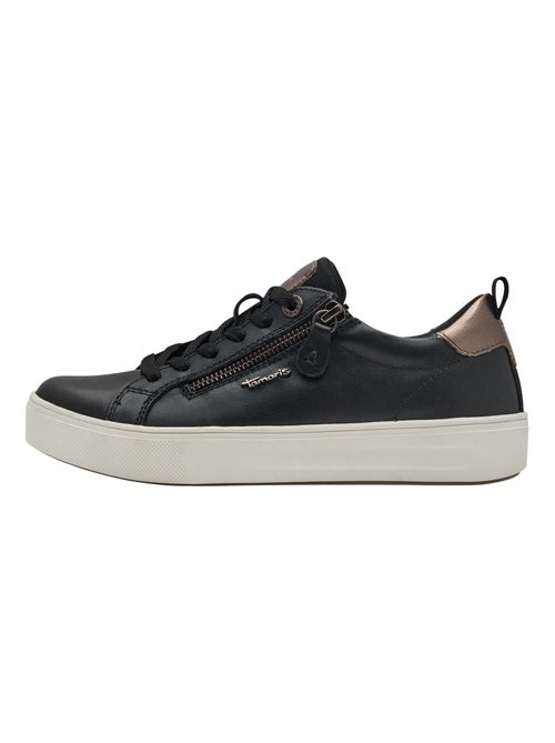 Basket Basse Cuir Tamaris - Kiabi