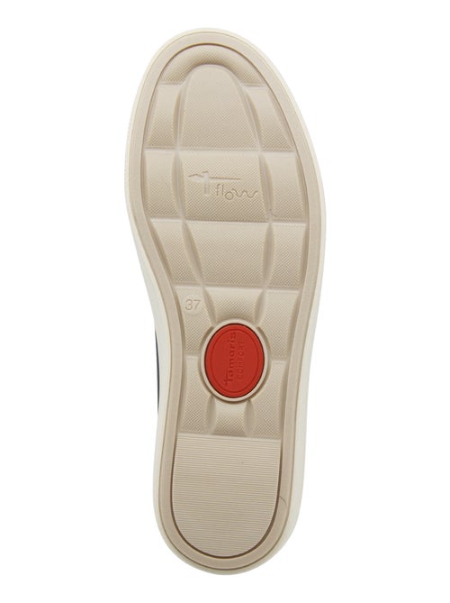 Basket Basse Cuir Tamaris - Kiabi Basket Basse Cuir Tamaris - Kiabi