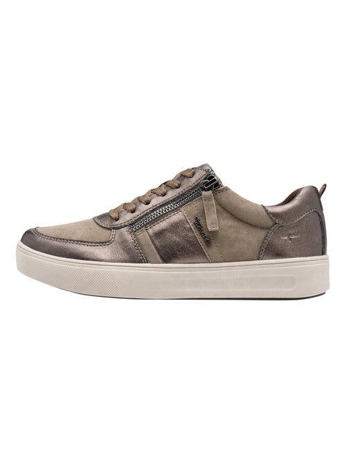 Basket Basse Cuir Tamaris - Kiabi