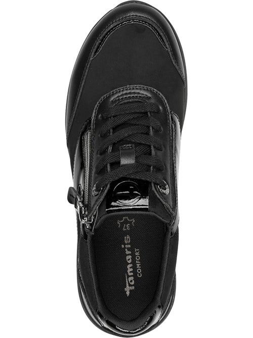 Basket basse cuir tamaris - Kiabi Basket basse cuir tamaris - Kiabi
