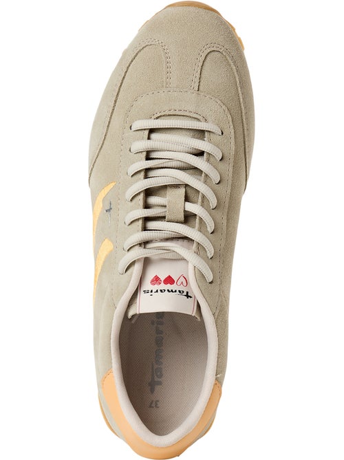 Basket Basse Cuir Tamaris - Kiabi