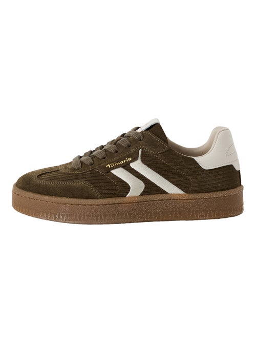 Basket Basse Cuir Tamaris - Kiabi