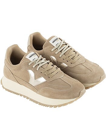 Basket basse cuir victoria