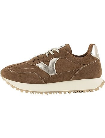Basket basse cuir victoria