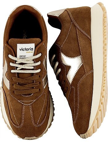 Basket basse cuir victoria