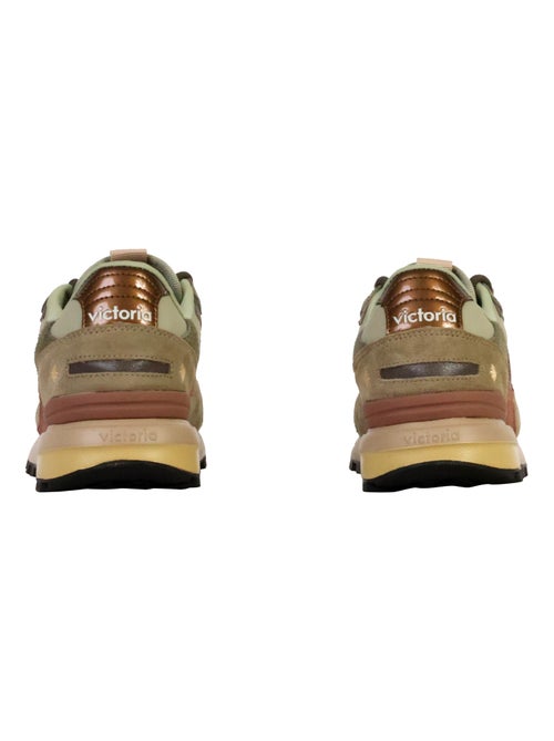 Basket Basse Cuir Victoria - Kiabi