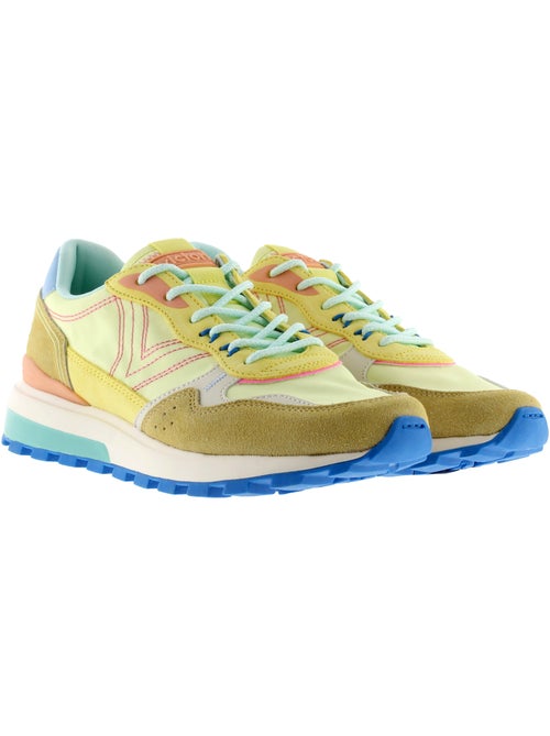 Basket Basse Cuir Victoria - Kiabi