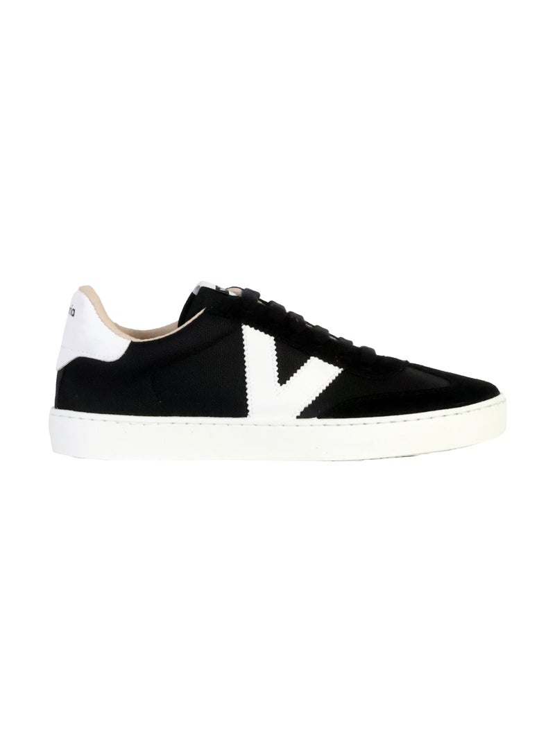 Basket Basse Cuir Victoria Noir - Kiabi