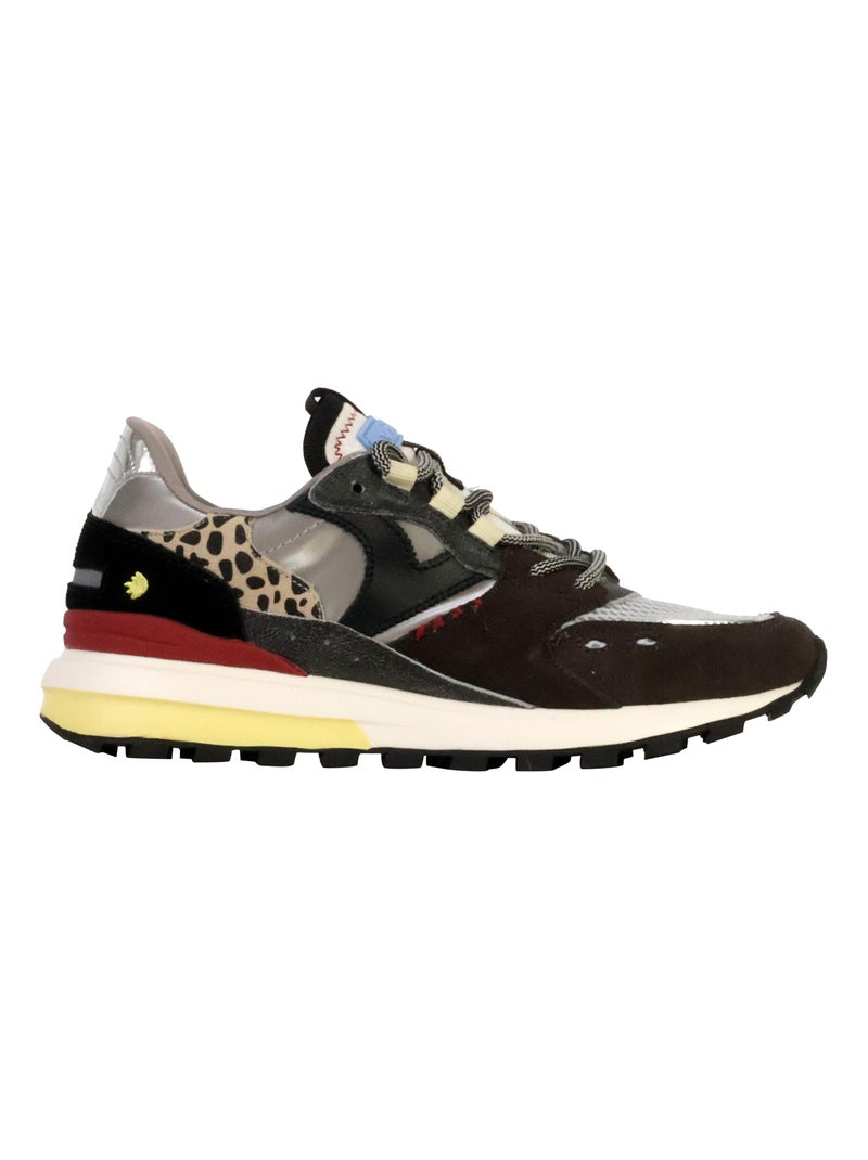 Basket Basse Cuir Victoria Noir - Kiabi