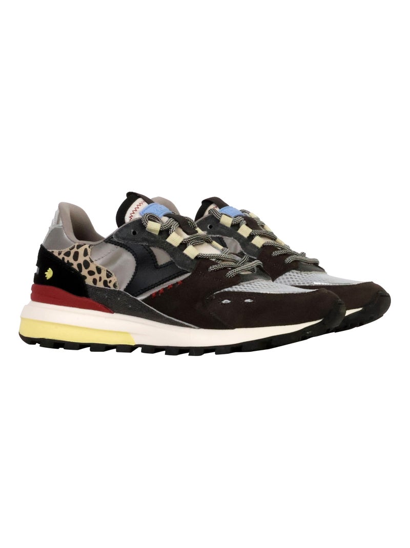 Basket Basse Cuir Victoria Noir - Kiabi