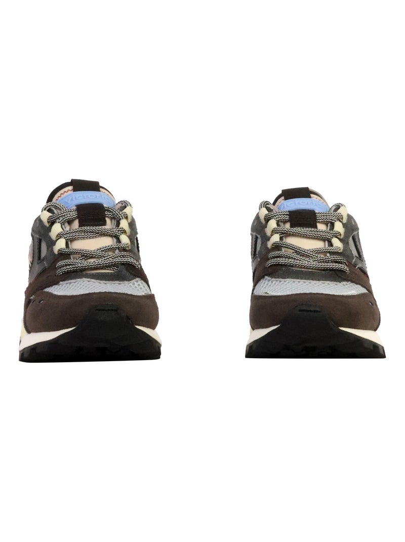 Basket Basse Cuir Victoria Noir - Kiabi