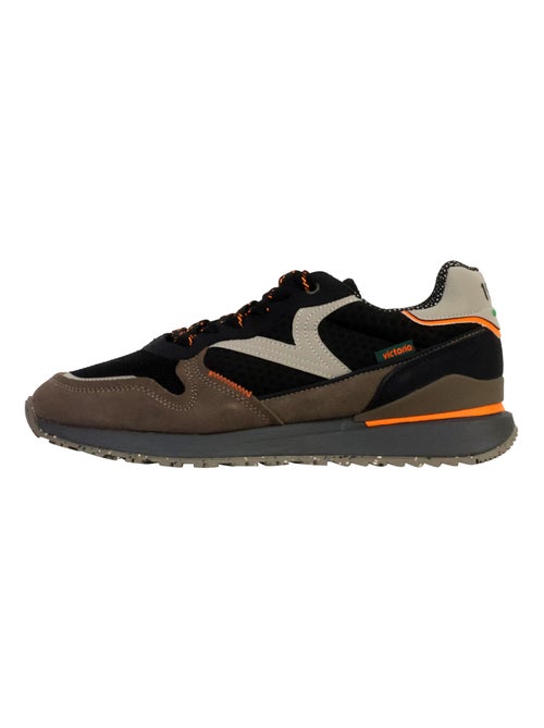 Basket Basse Cuir Victoria - Kiabi