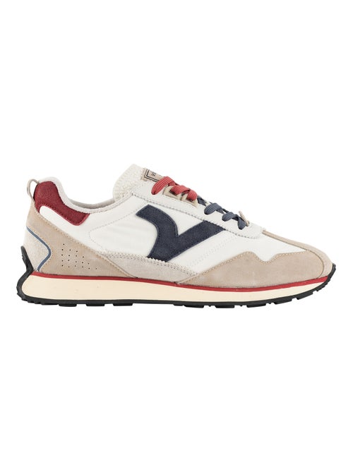 Basket Basse Cuir Victoria Root Washed - Kiabi