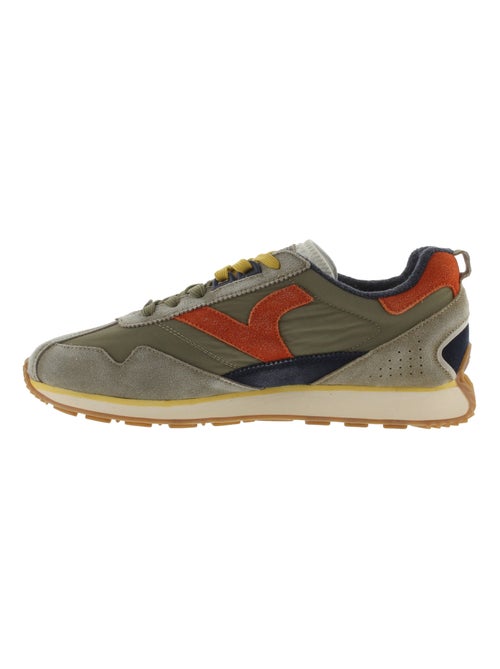 Basket Basse Cuir Victoria Root Washed - Kiabi