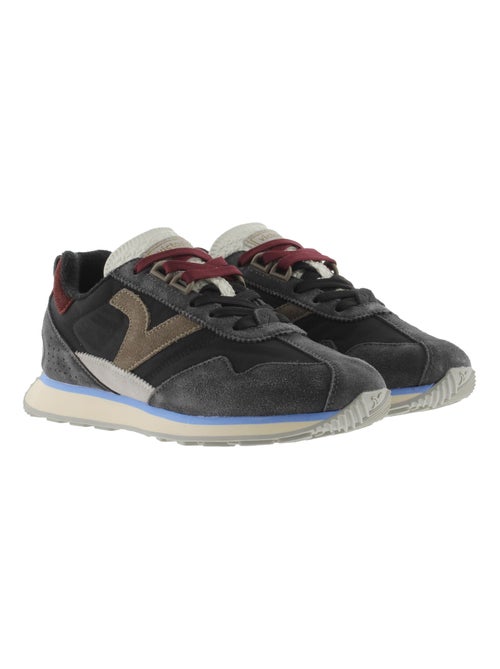 Basket Basse Cuir Victoria Root Washed - Kiabi