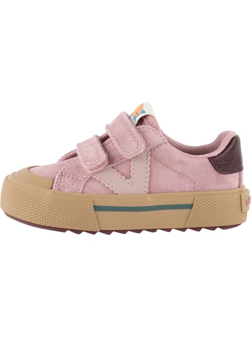 Basket basse cuir victoria - Kiabi