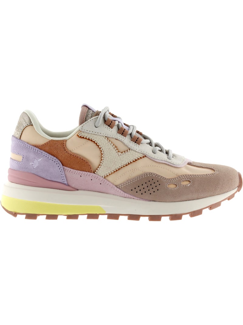 Basket Basse Cuir Victoria Rose - Kiabi
