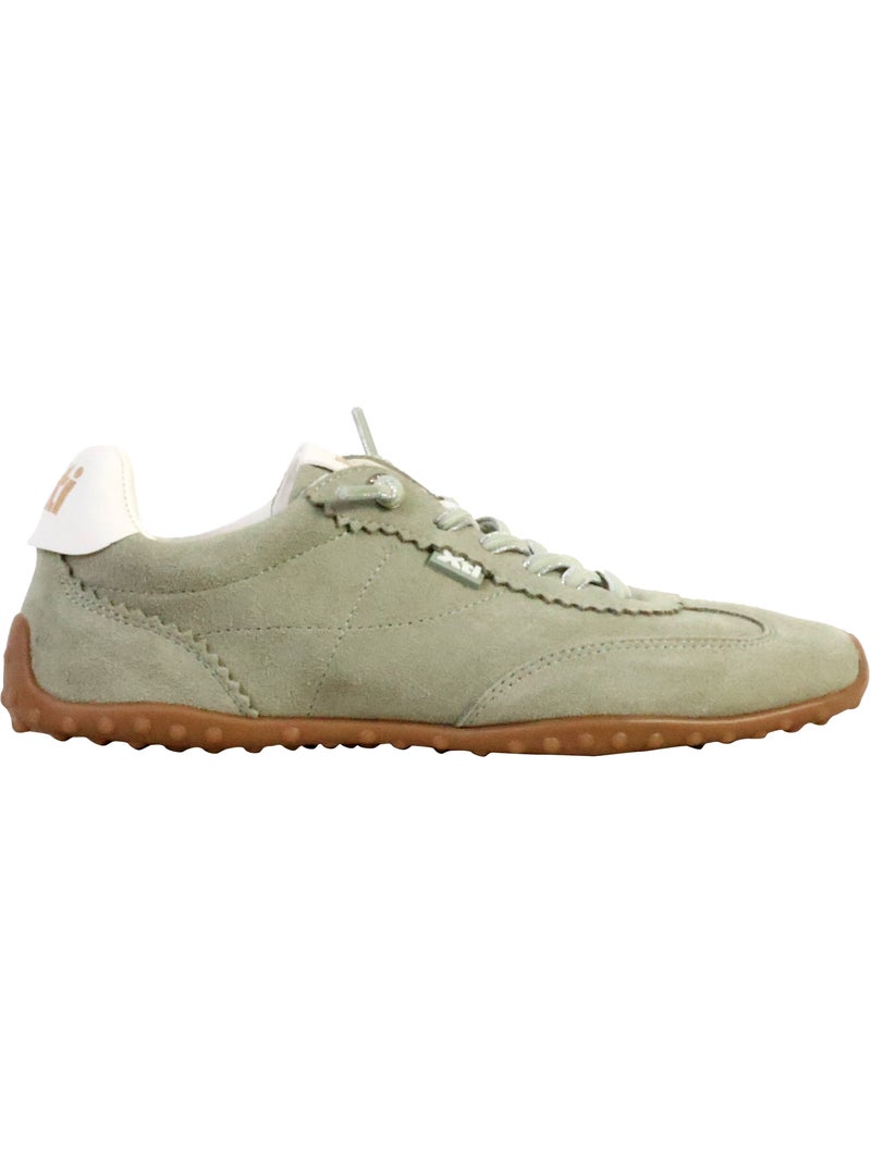 Basket Basse Cuir Xti Vert - Kiabi