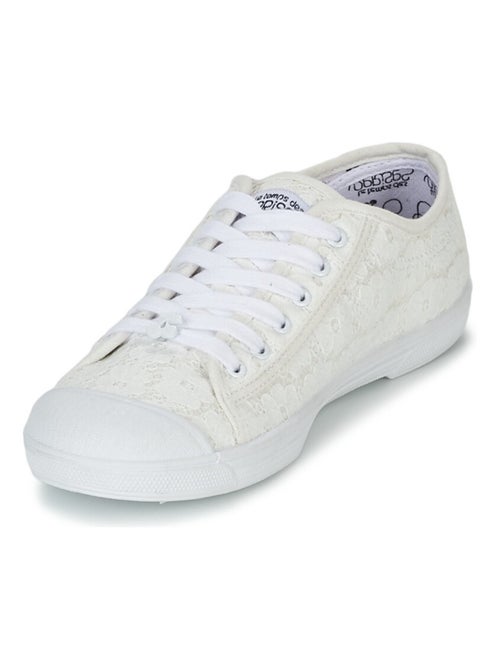 Basket Basse en Dentelle Pour Femme - Kiabi