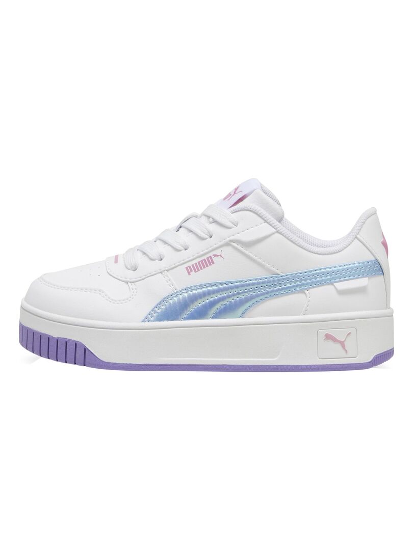 Basket Basse Enfant à Lacets Puma Courtflex V3 V inf Blanc - Kiabi