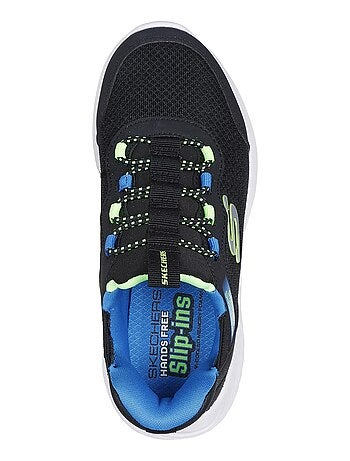 Basket Basse Enfant à Lacets Skechers Bounder Brisk Burst